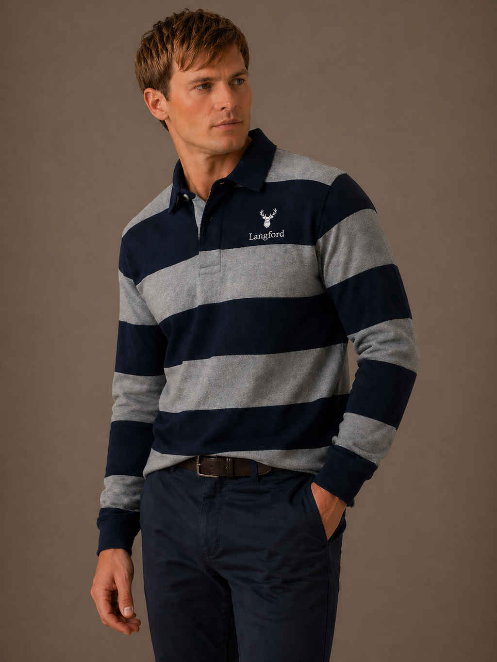 The Langford Full-Stripe Rugby®