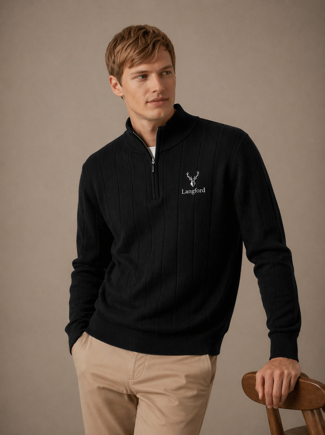 The Langford Merino Pullover®