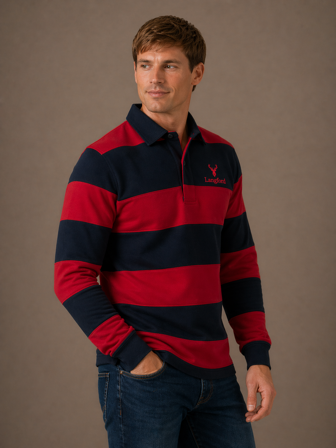 The Langford Full-Stripe Rugby®